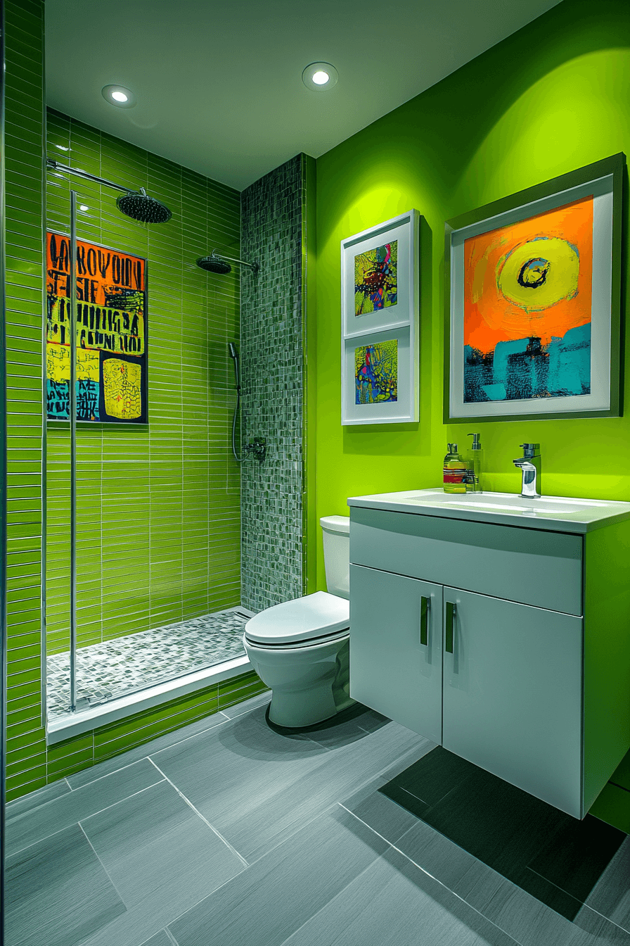 29 Green Bathroom Ideas to Create a Perfect Balance of Style and