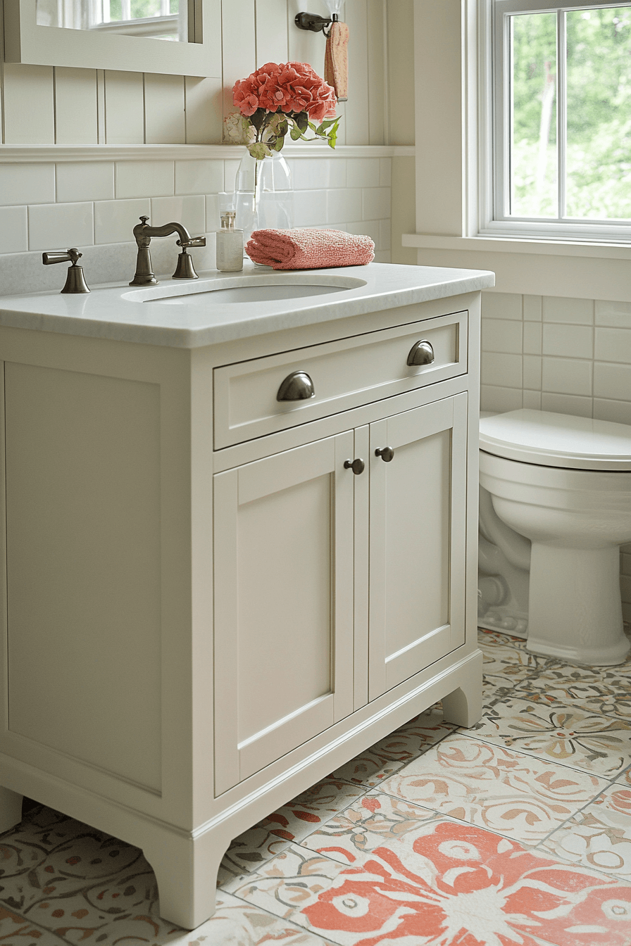 Picture of 29 Small Bathroom Tile Ideas That Will Make a Big Impact - My Elegant Home
