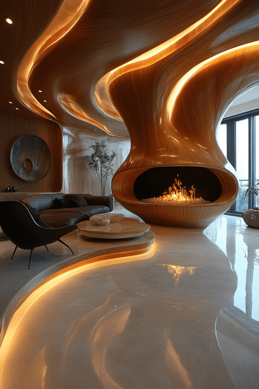 modern fireplace ideas