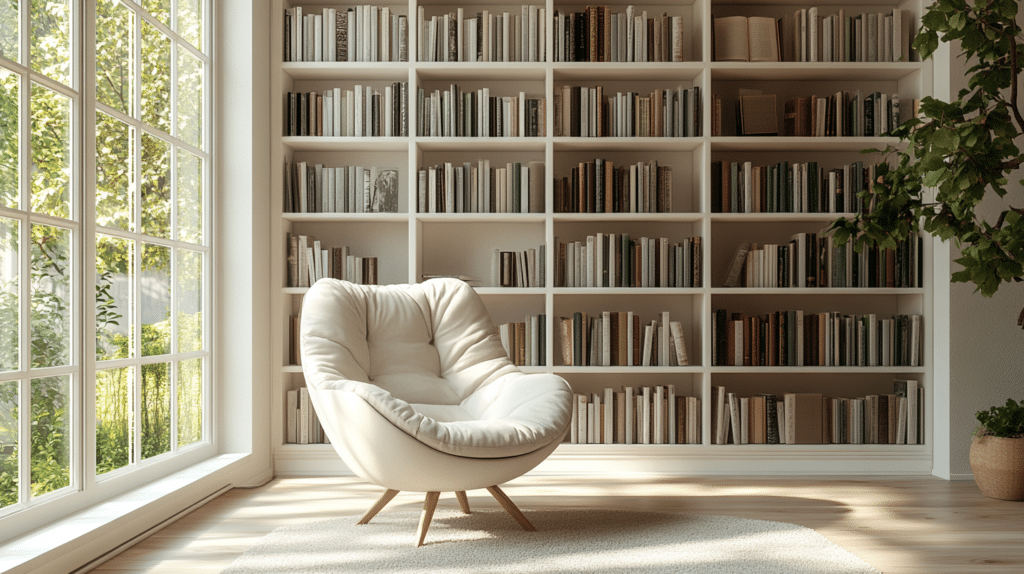 Cozy home library
