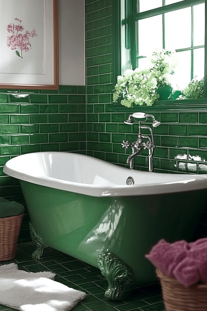29 Green Bathroom Ideas to Create a Perfect Balance of Style and ...