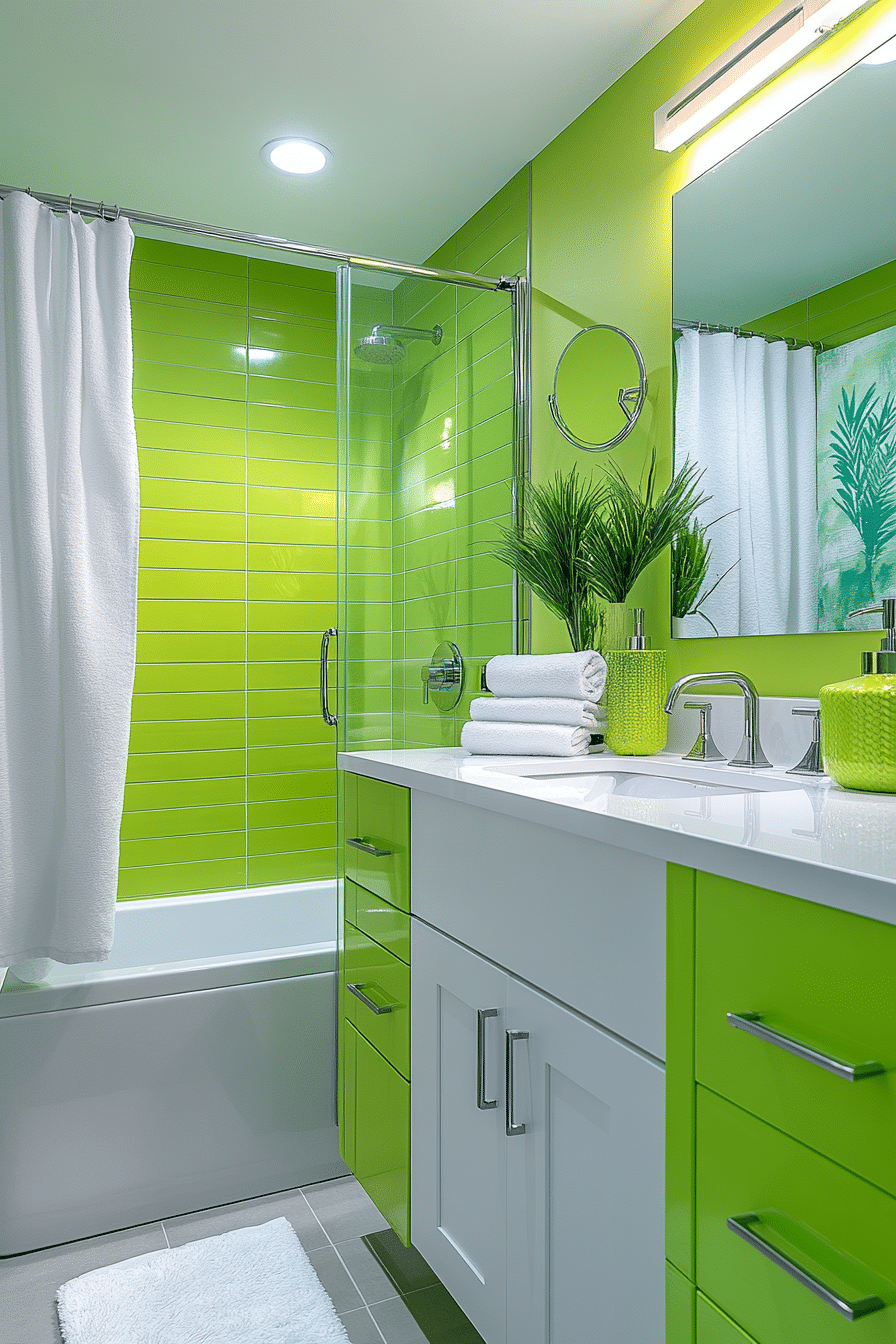 29 Green Bathroom Ideas to Create a Perfect Balance of Style and