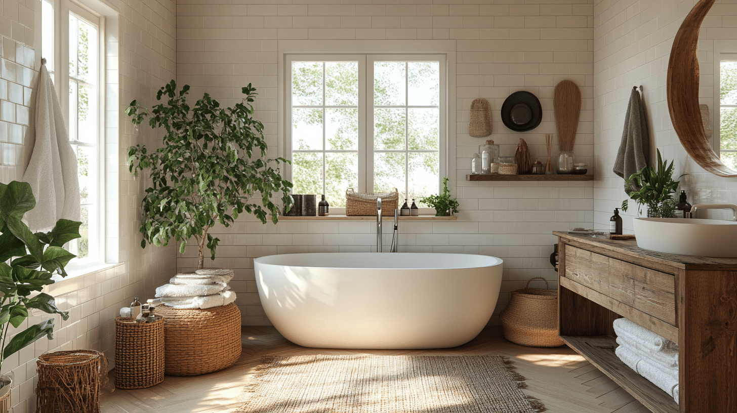 29 Small Bathroom with Tub Ideas to Enhance Your Home’s Bathroom Charm ...