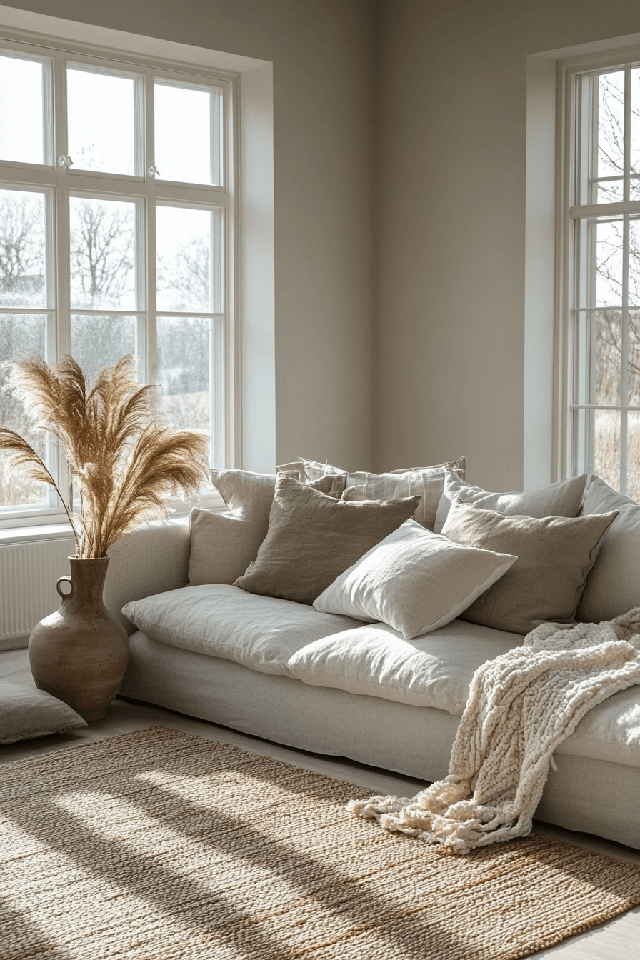 Watch this incredible minimalist living room transformation from ... - Minimalist Modern Living Room Furniture Ideas