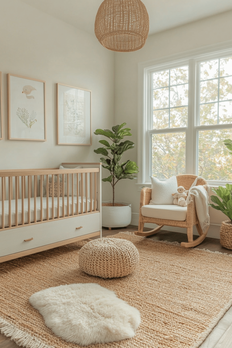 29 Contemporary Nursery Ideas to Design a Relaxing and Chic Baby Space ...