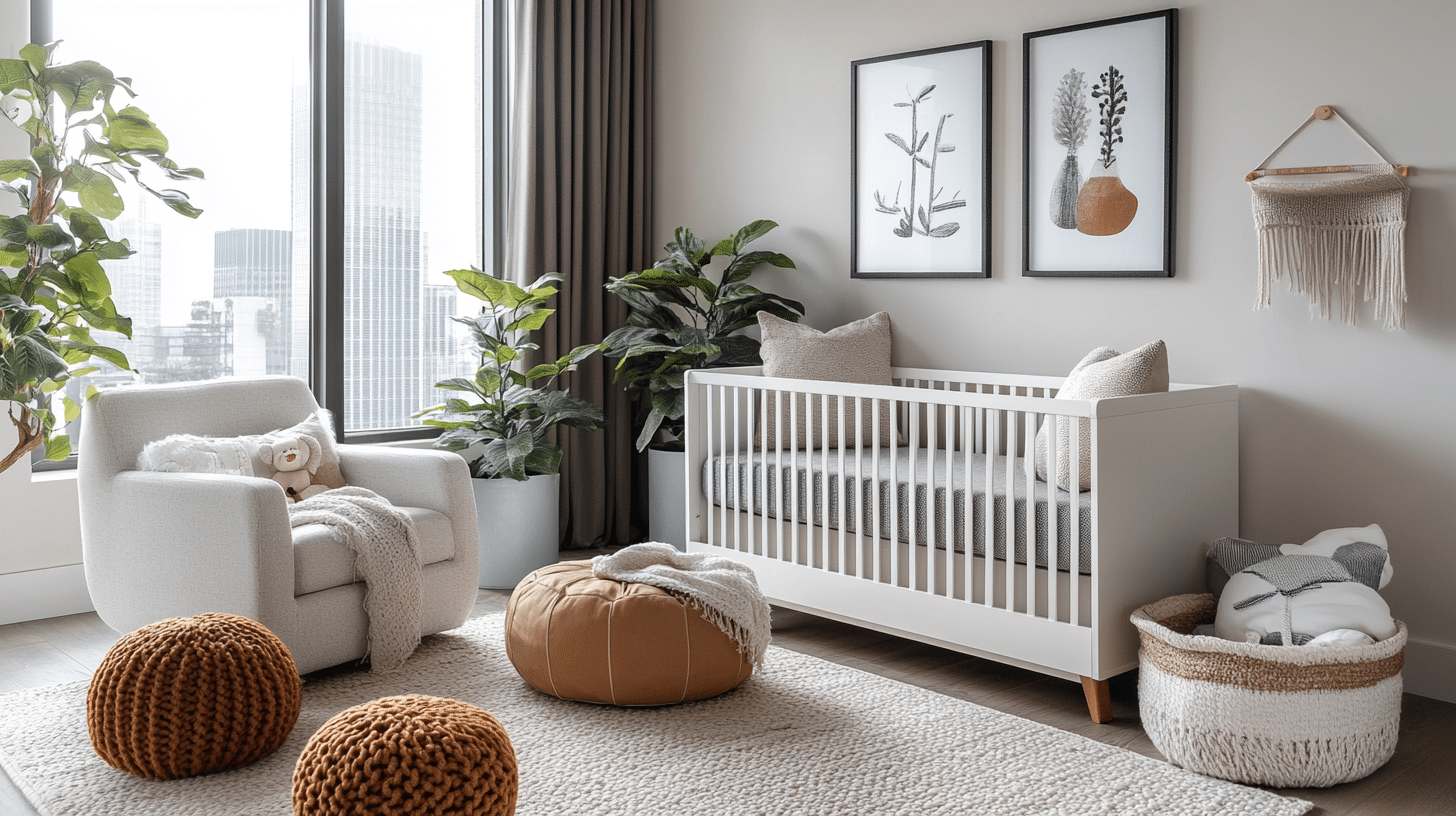 29 Contemporary Nursery Ideas to Design a Relaxing and Chic Baby Space ...