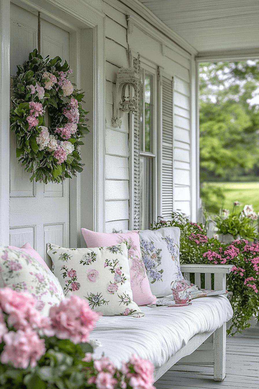 29 Easter Porch Decor Ideas That Make Your Entryway Shine - My Elegant Home