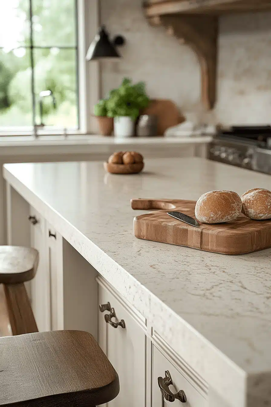 off white kitchen cabinets