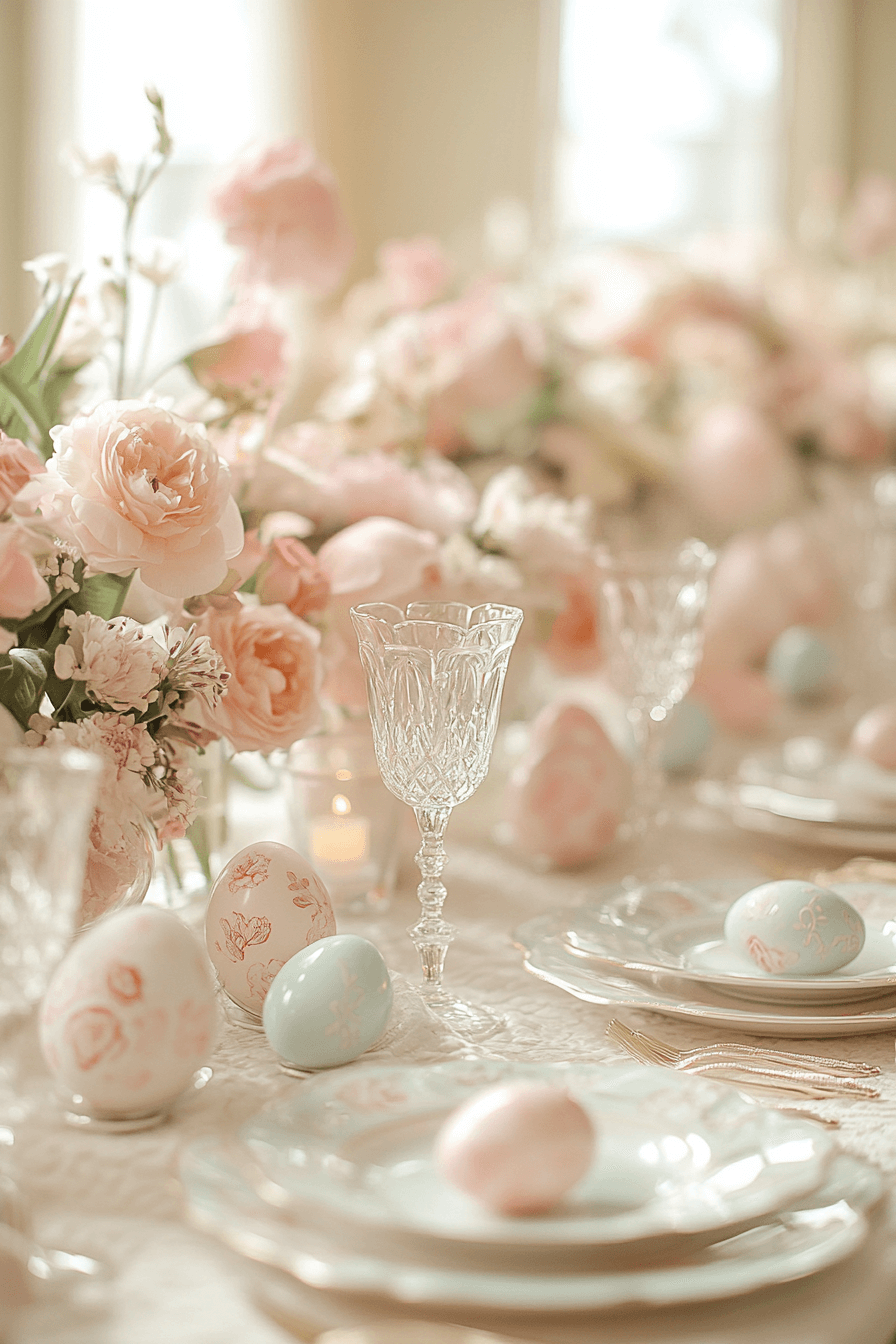 easter table decorations