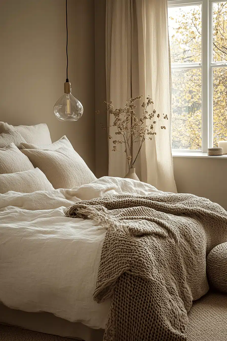 29 Cozy Neutral Bedroom Ideas to Wrap Your Room in Relaxing Vibes - My ...