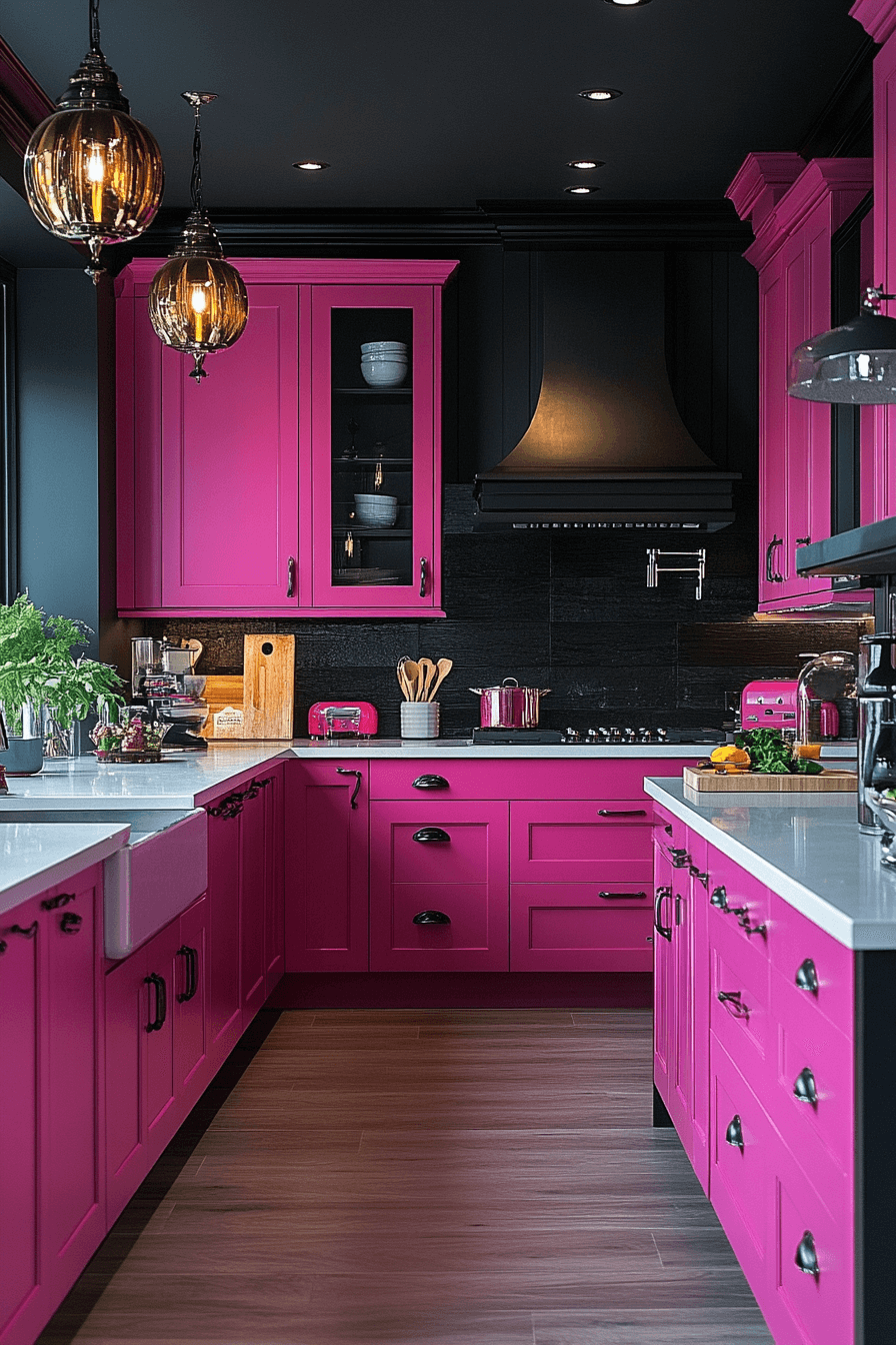 29 Pink Kitchen Ideas Decor to Brighten Your Culinary Space with Cheer ...