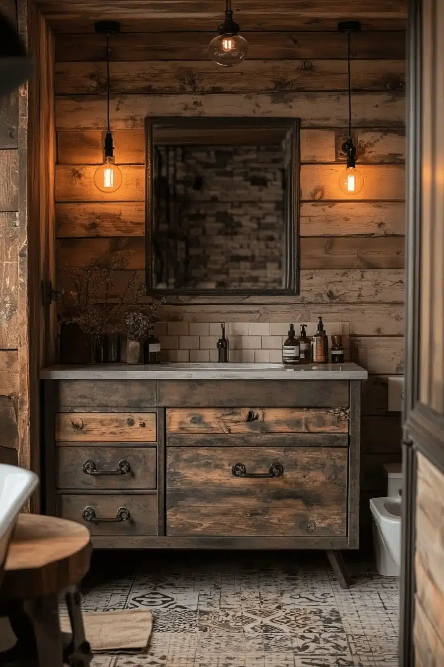retro bathrooms