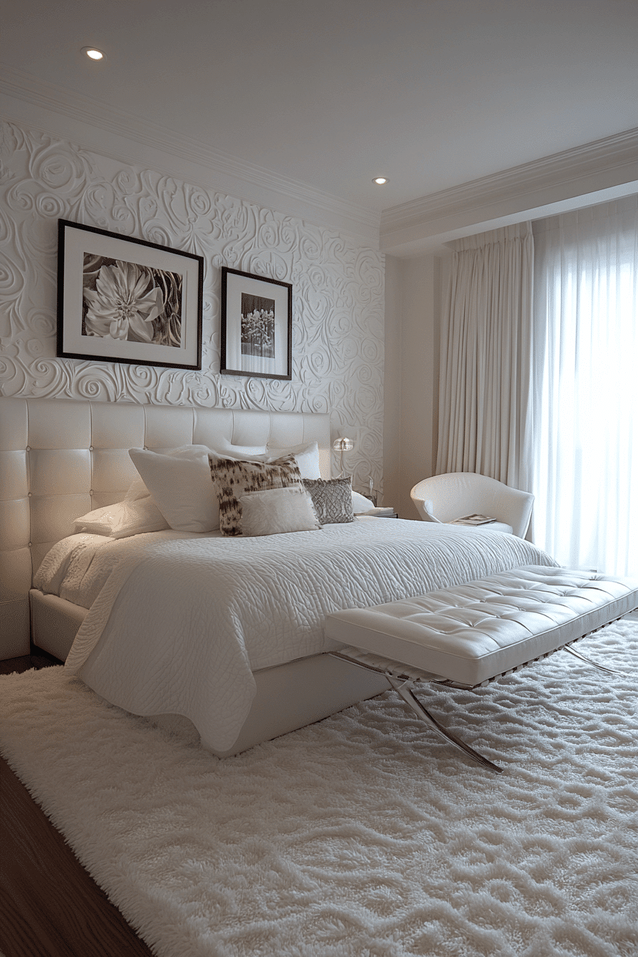 29 White Aesthetic Bedroom Ideas That Radiate Calm and Comfort My