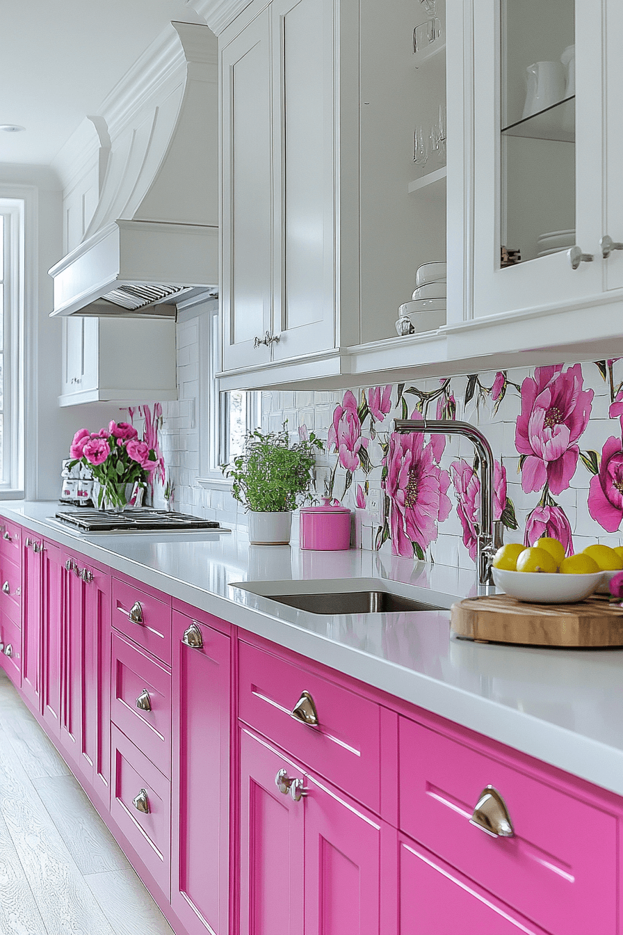 29 Pink Kitchen Ideas Decor to Brighten Your Culinary Space with Cheer ...