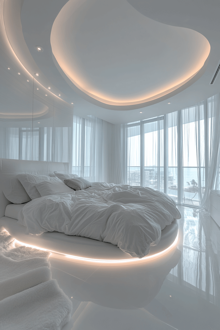 29 White Aesthetic Bedroom Ideas That Radiate Calm and Comfort - My ...