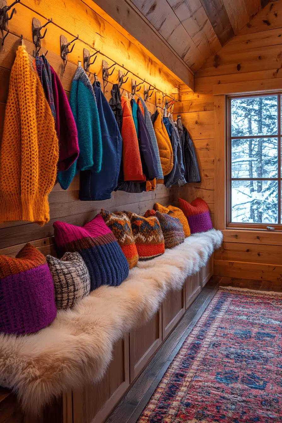 cozy winter cabin aesthetic