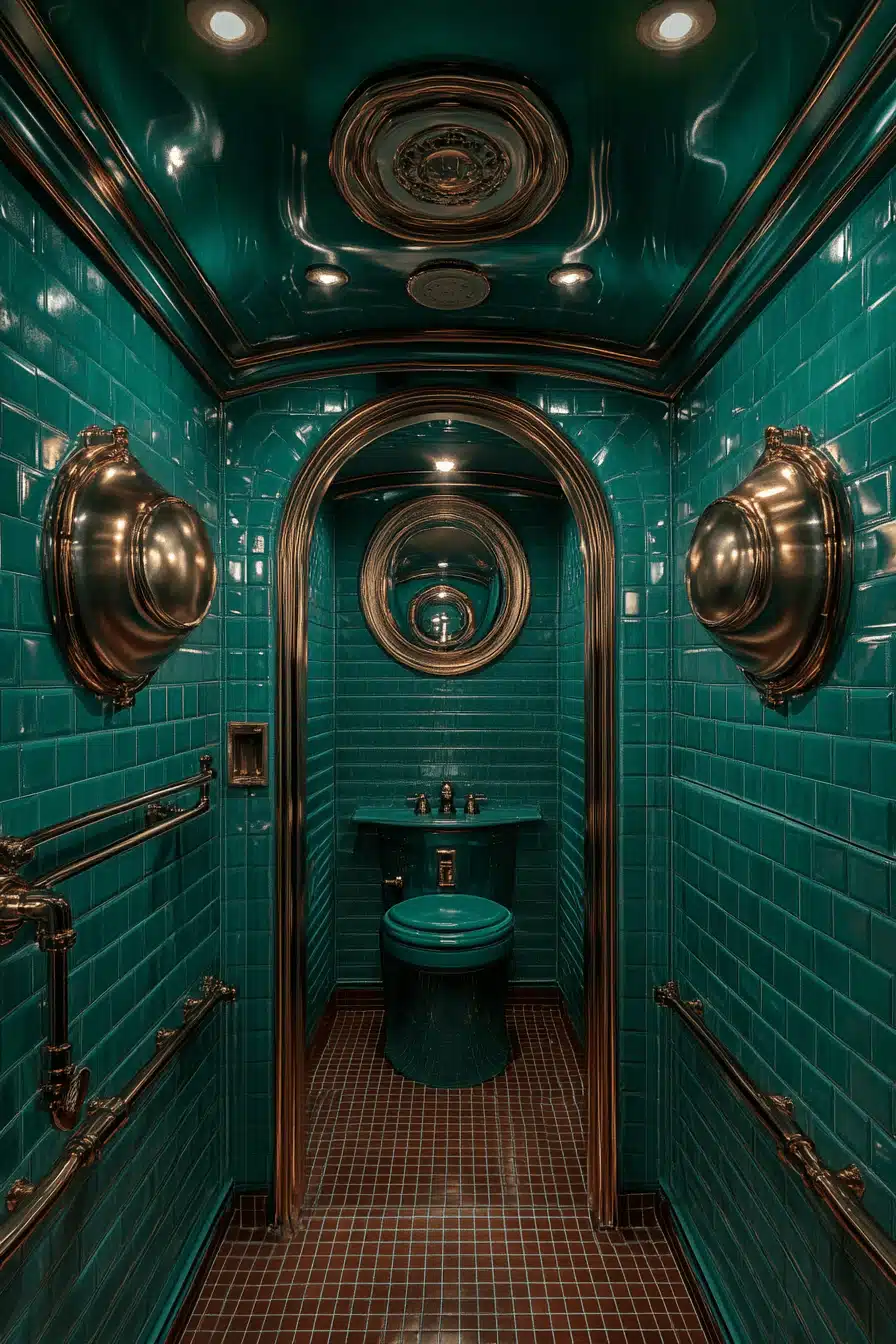 retro bathrooms