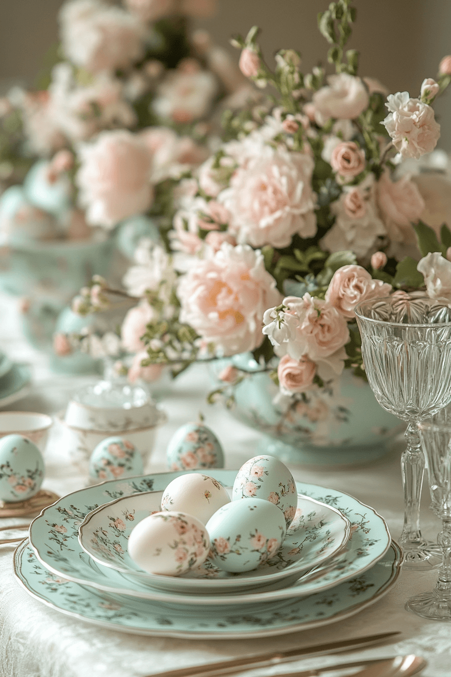 29 Easter Table Decorations for a Fresh and Colorful Tablescape - My ...