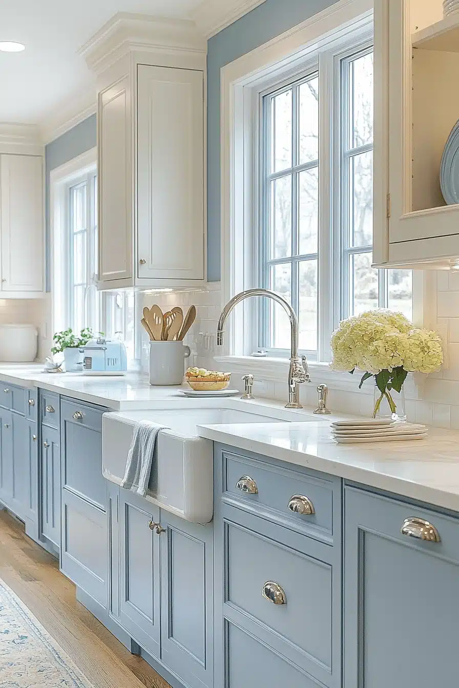 off white kitchen cabinets