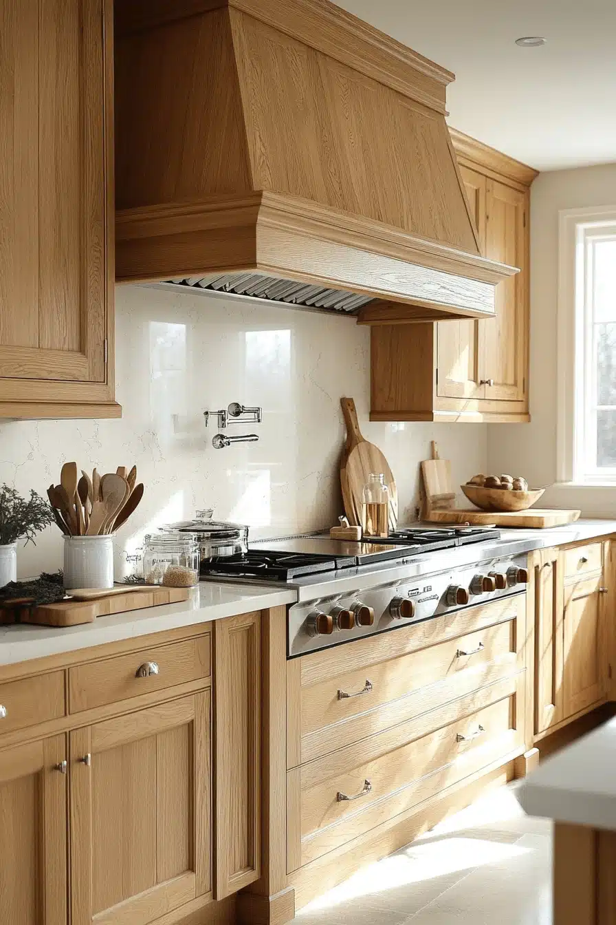 29 Honey Oak Kitchen Cabinets Ideas for a Sunny and Stylish Update - My ...