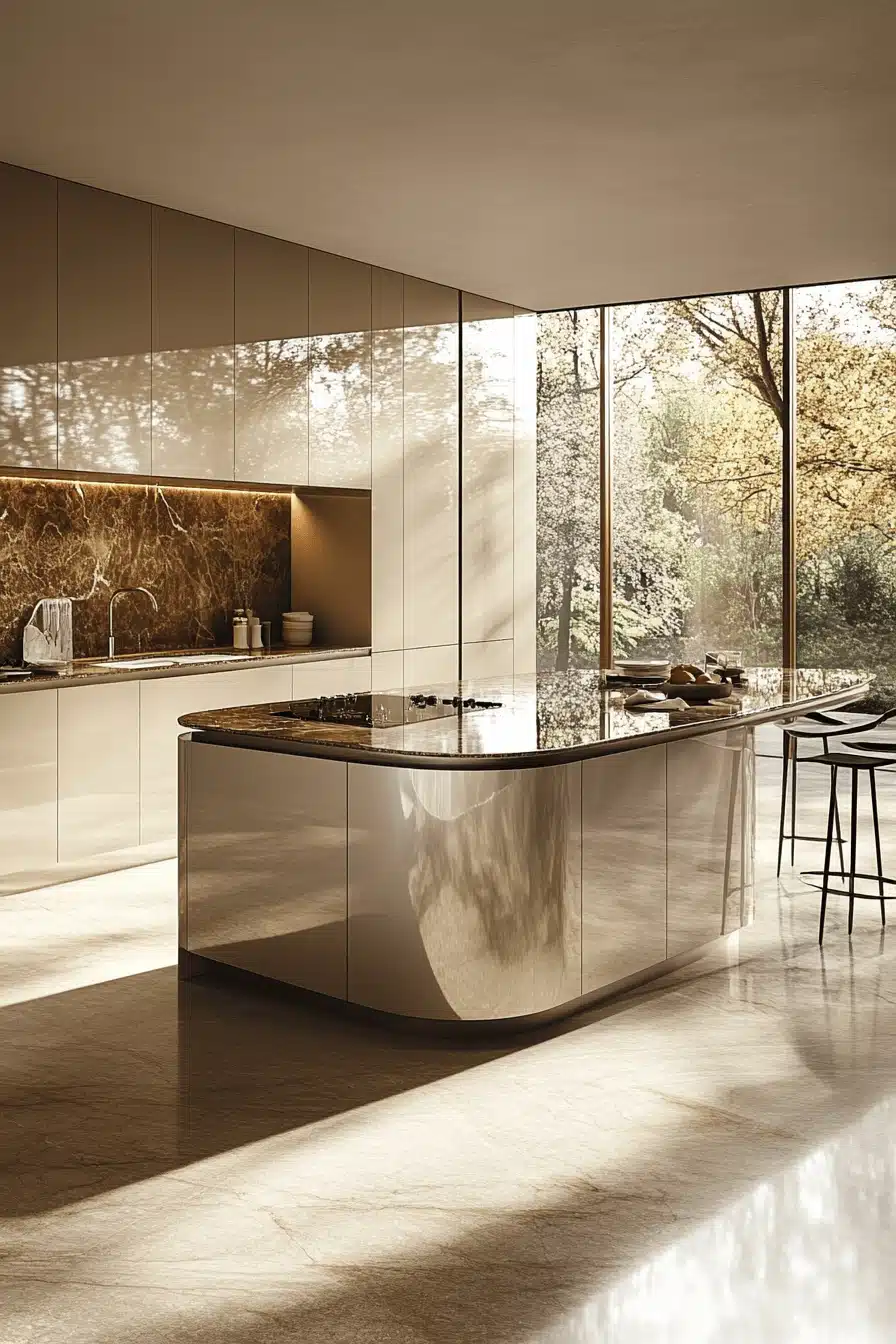 off white kitchen cabinets