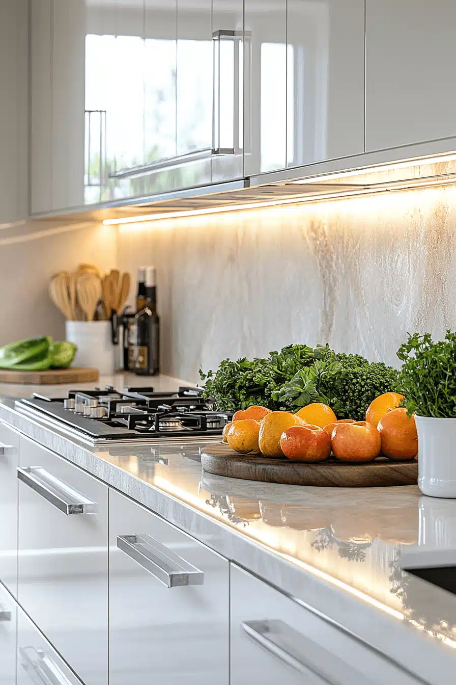 off white kitchen cabinets