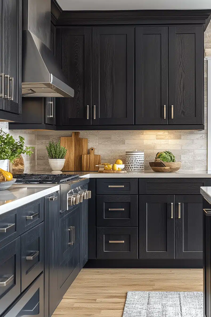 29 Dark Wood Kitchen Cabinets Ideas for a Sophisticated and Homey Vibe ...