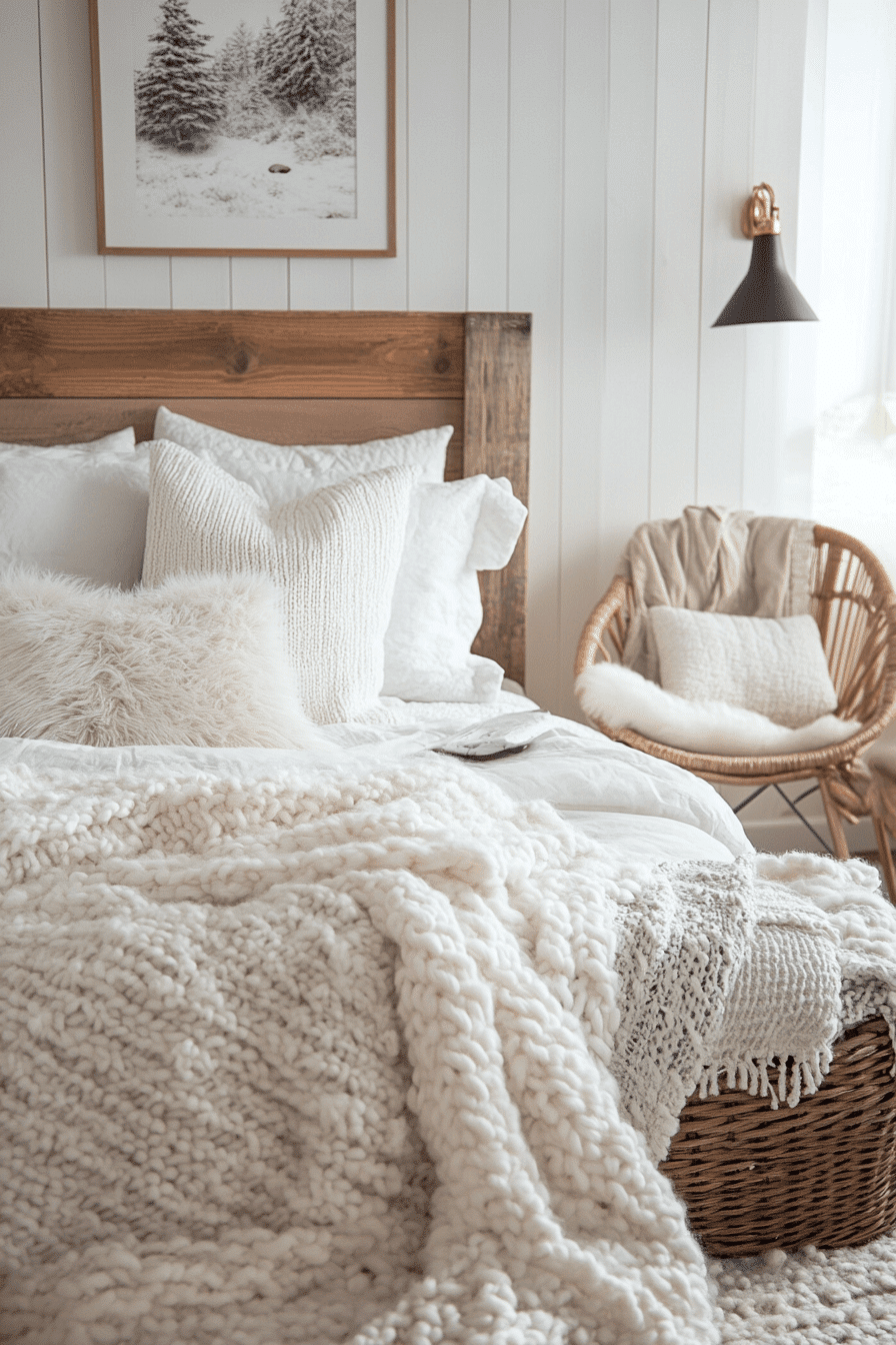 29 White Aesthetic Bedroom Ideas That Radiate Calm and Comfort - My ...
