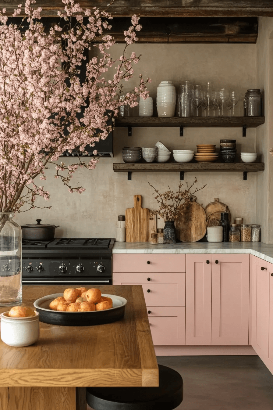 29 Pink Kitchen Ideas Decor to Brighten Your Culinary Space with Cheer ...