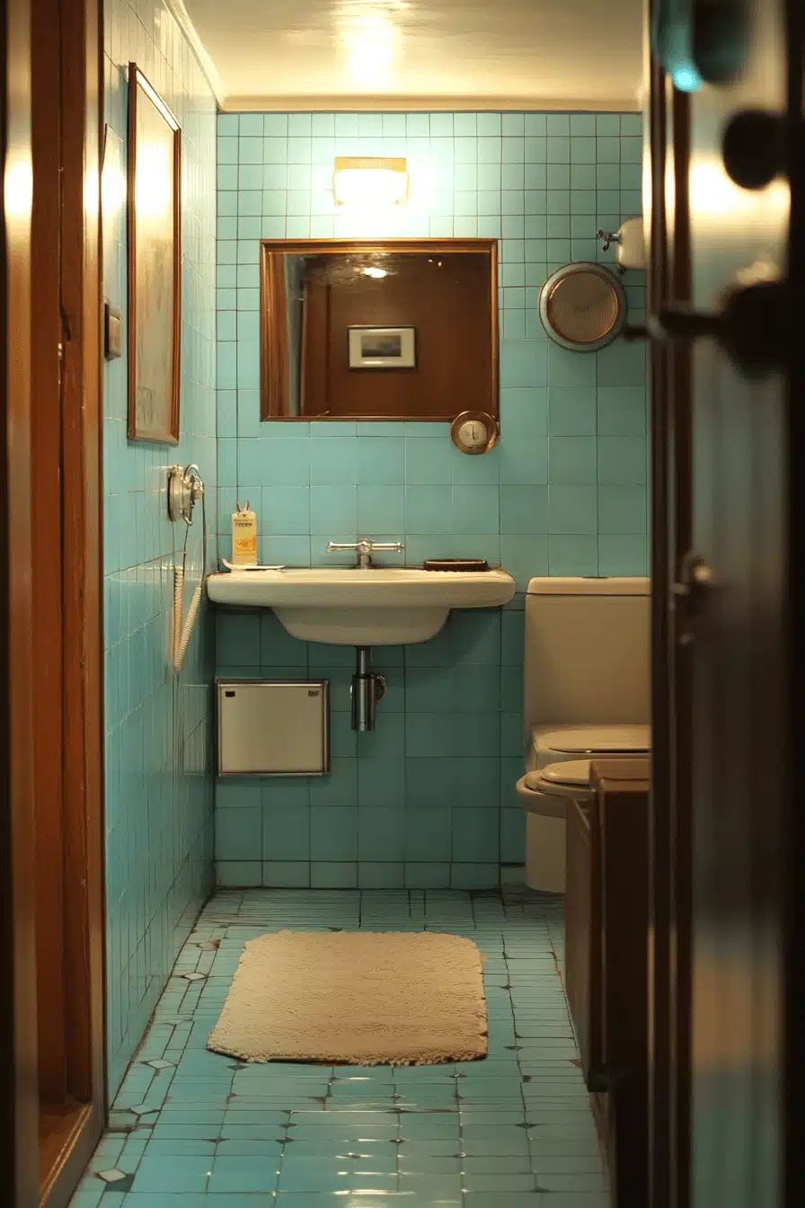 retro bathrooms