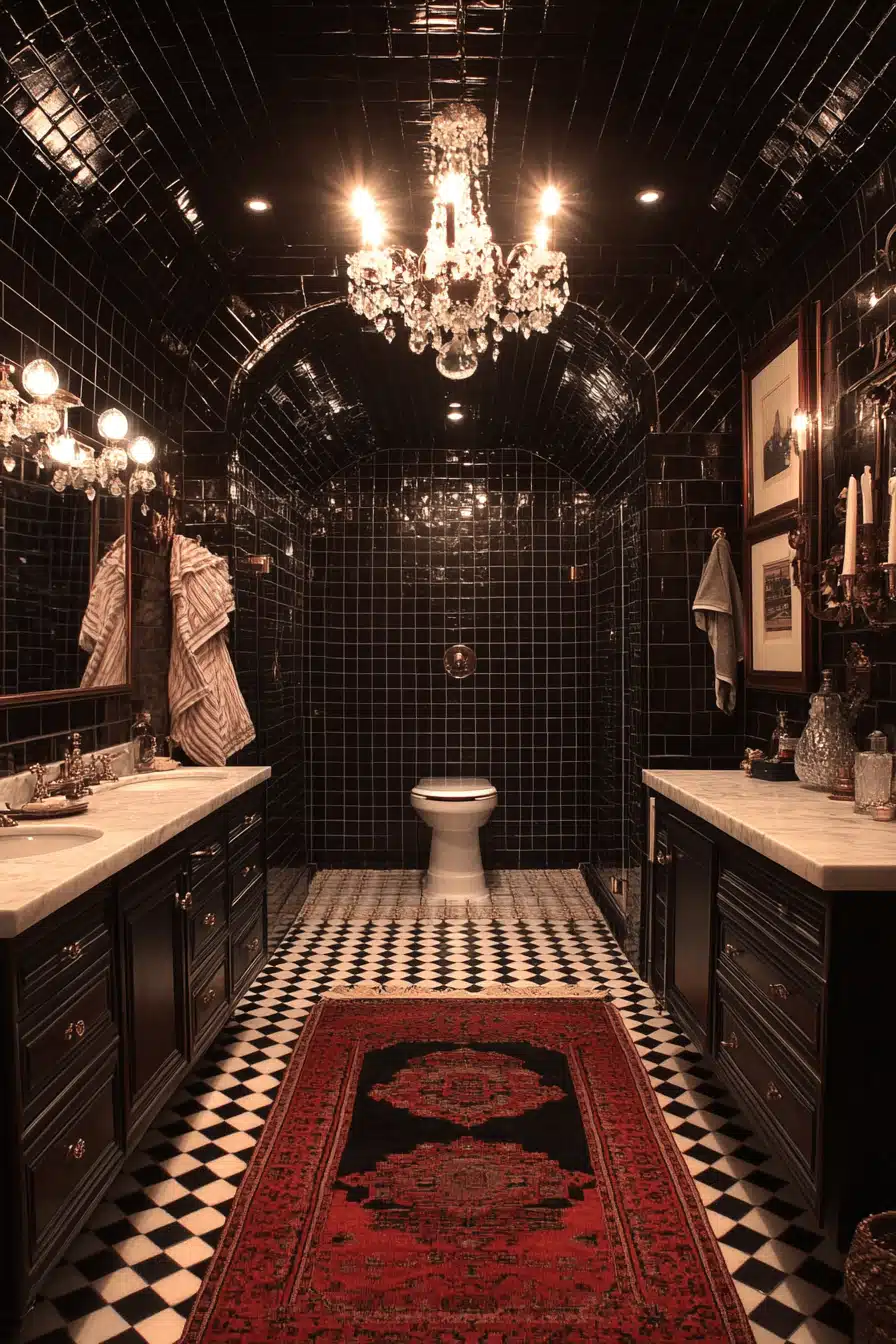 retro bathrooms