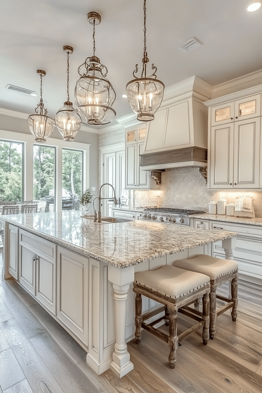 29 Antique White Kitchen Cabinets Ideas to Refresh Your Kitchen ...