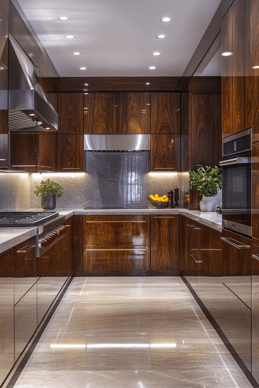 natural wood kitchen cabinets