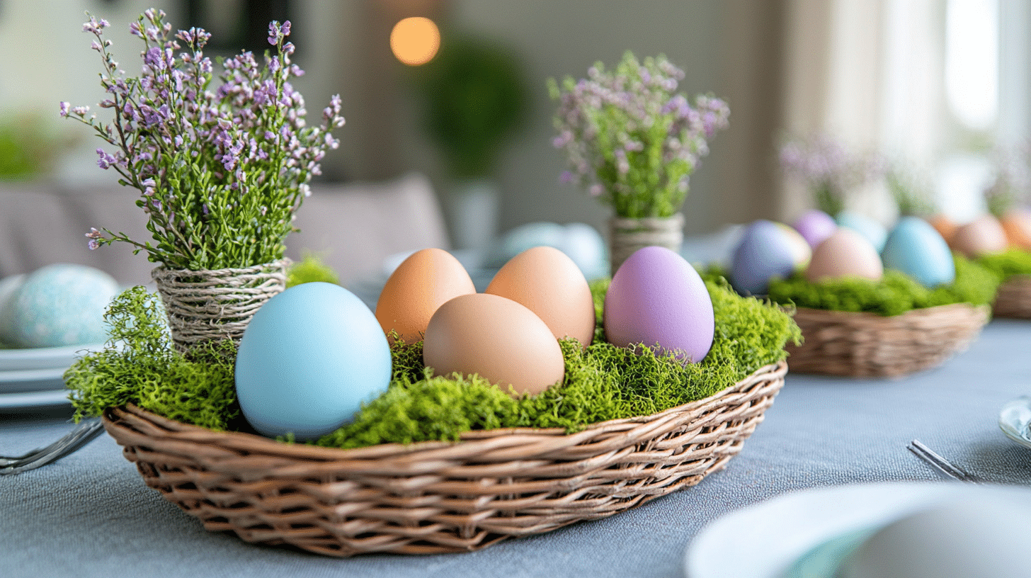 29 Easter Table Decorations for a Fresh and Colorful Tablescape - My ...