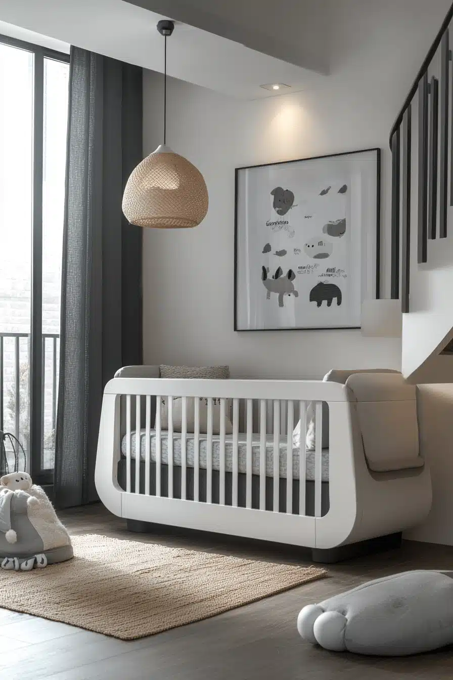 Modern Minimalist Baby Room