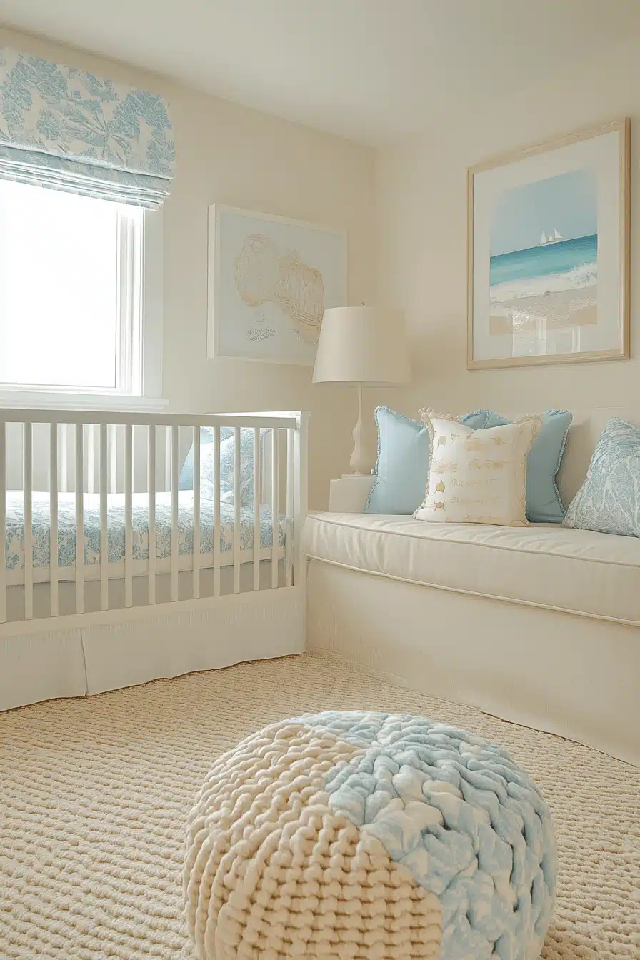 Coastal Baby Room