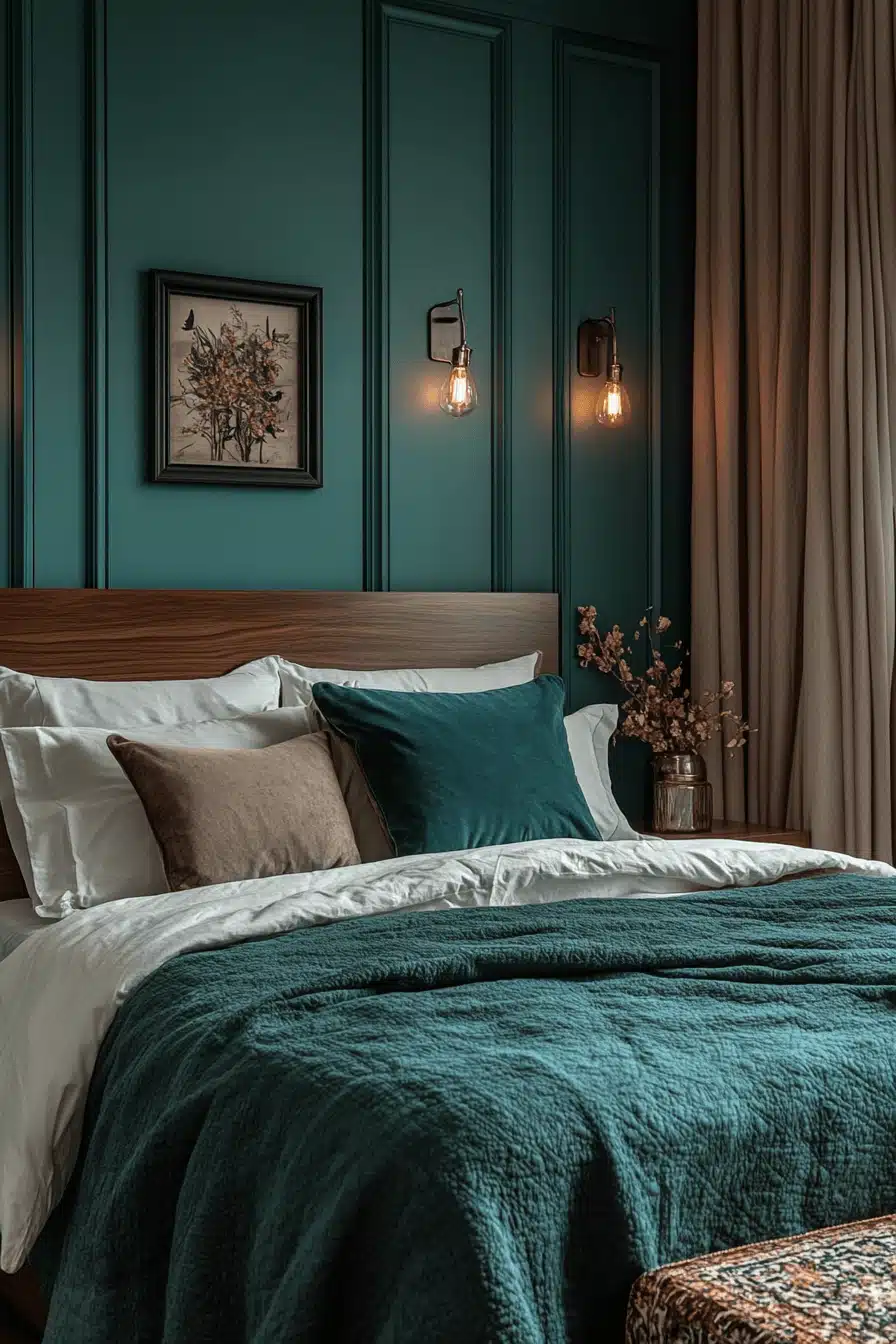 moody romantic bedroom