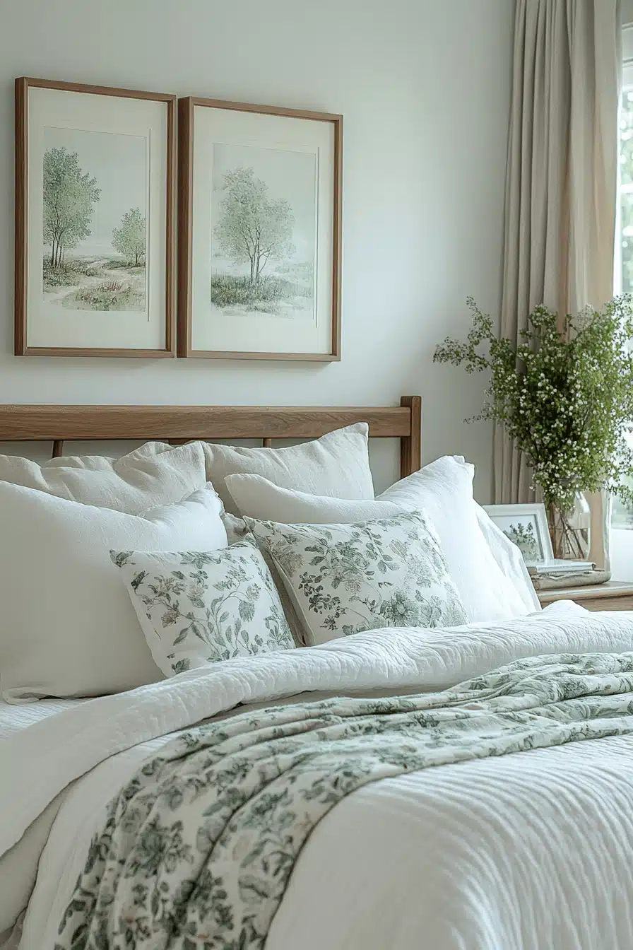 neutral spring home decor ideas