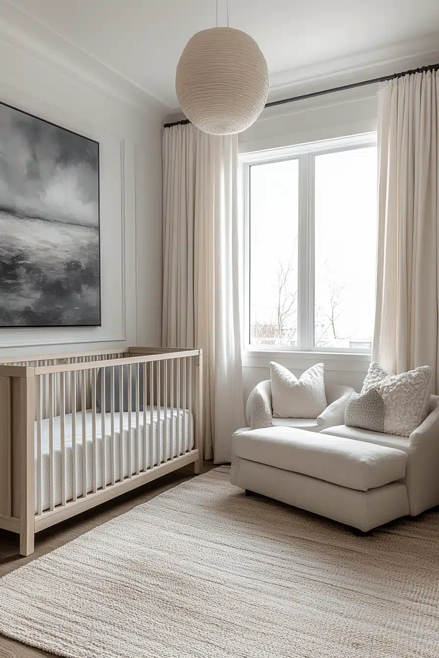Modern Minimalist Baby Room