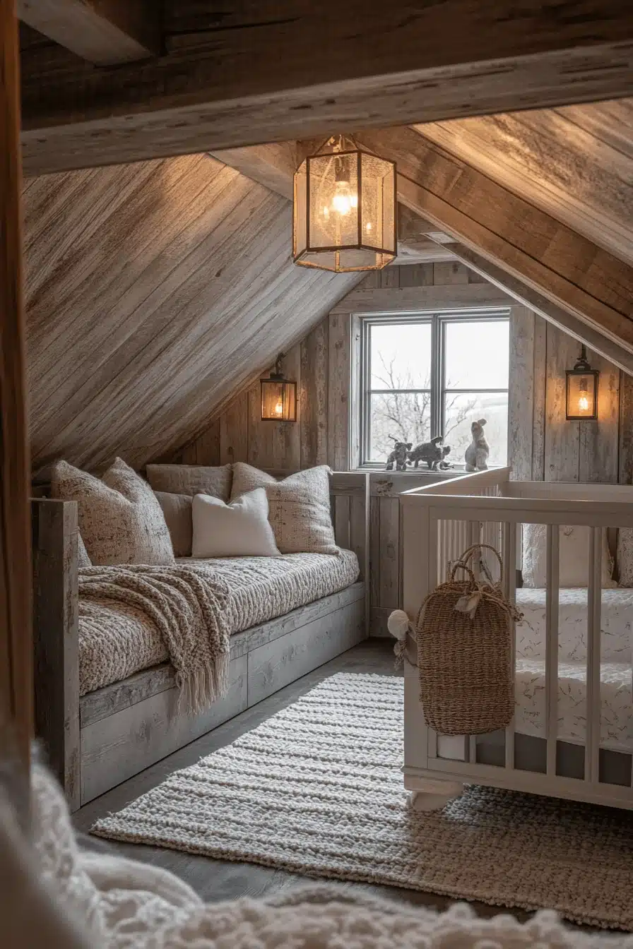 Rustic Farmhouse Baby Room
