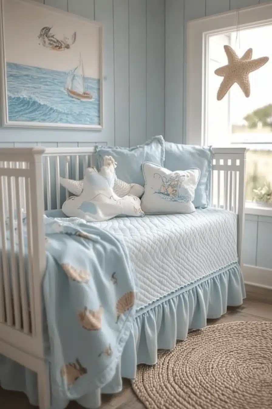 Coastal Baby Room