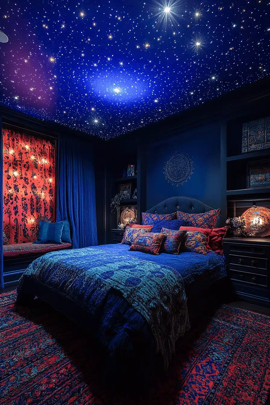 boho gothic bedroom