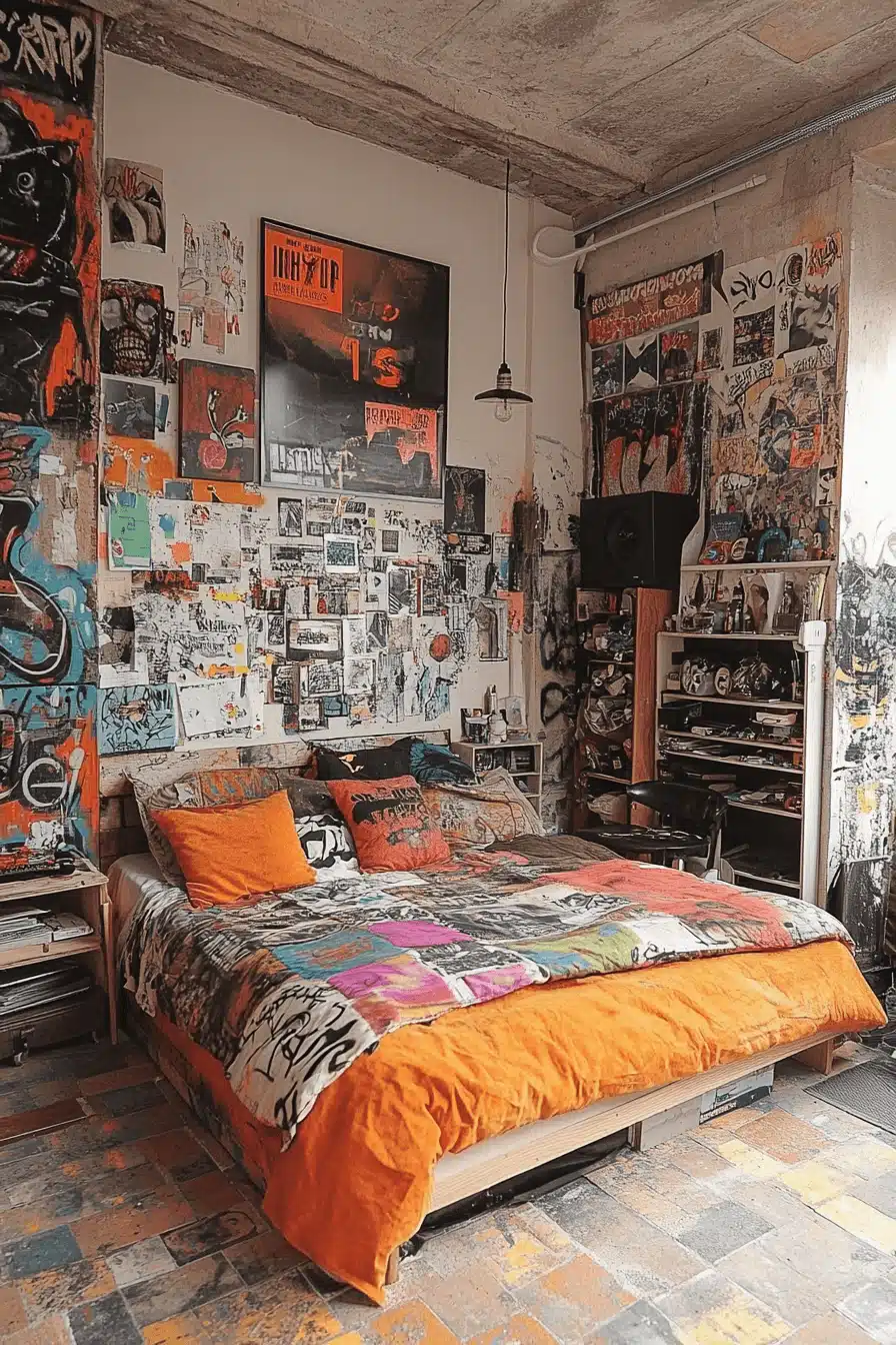 29 Grunge Bedroom Ideas to Craft a Room That’s Both Cool and ...