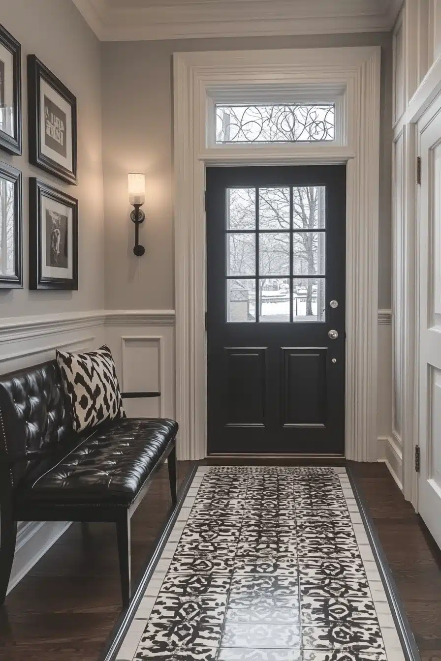 Beautiful view of Artistic Apartment Entrance Ideas