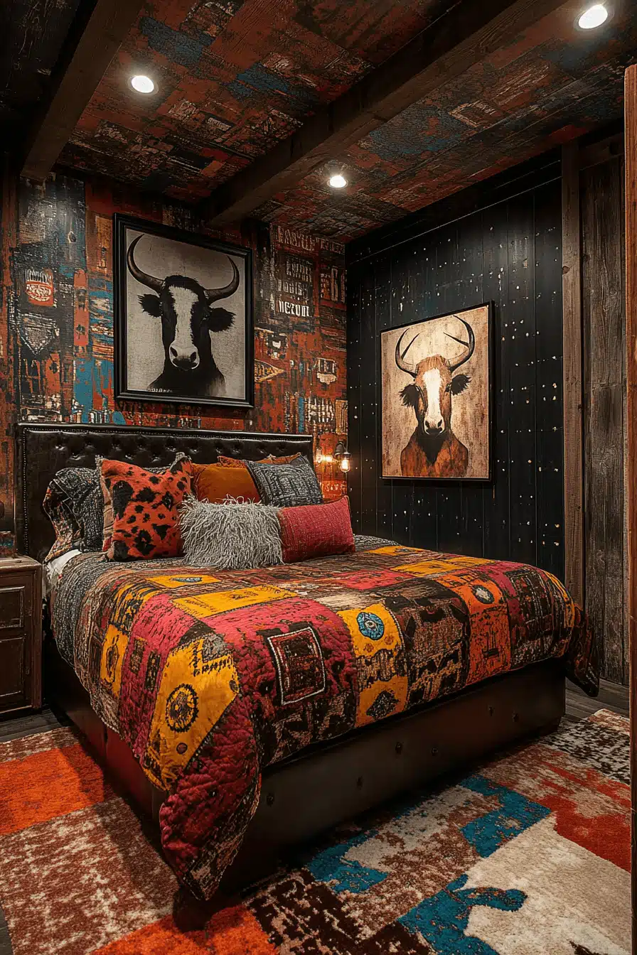 western bedroom ideas