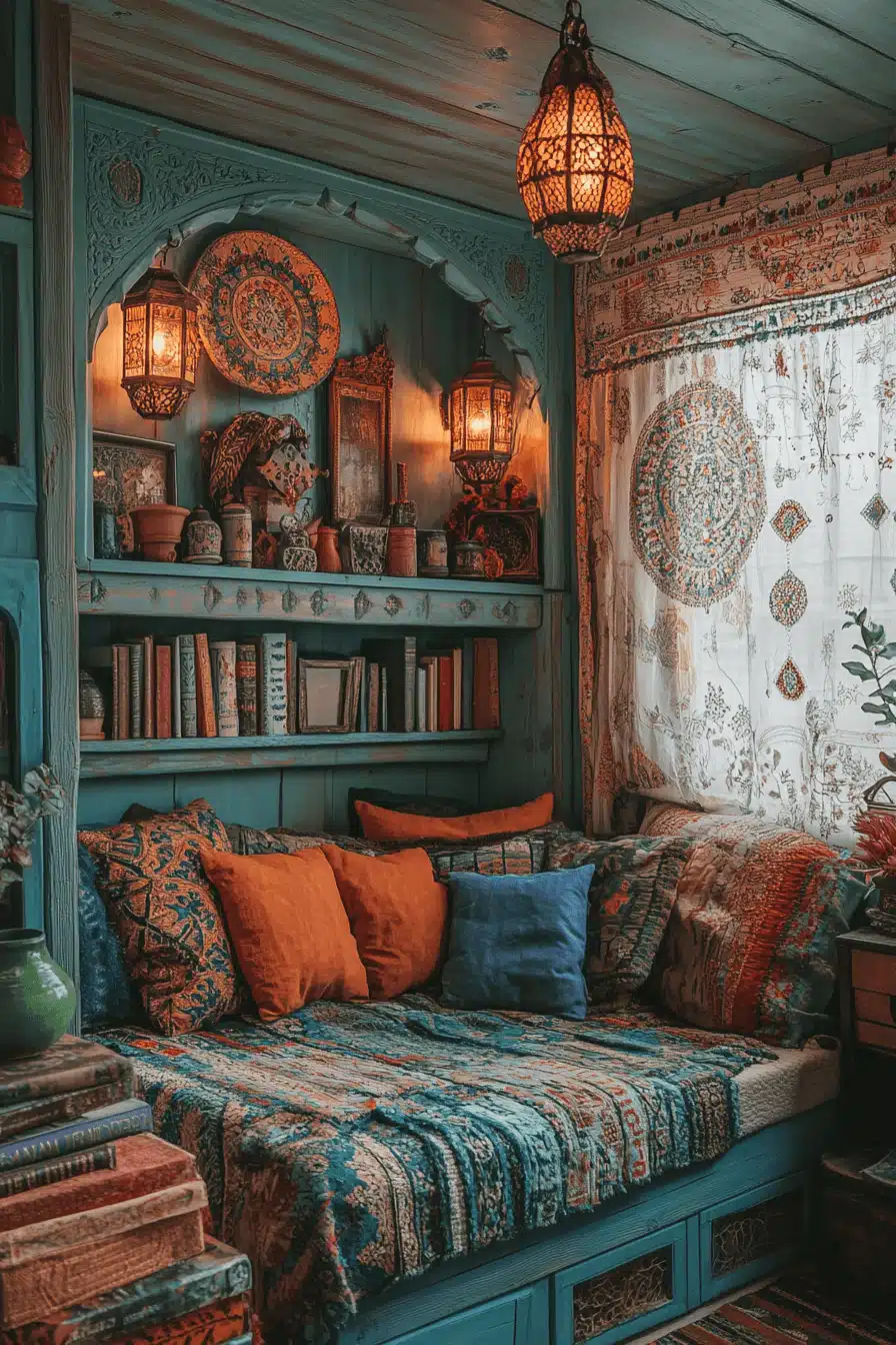 29 Boho Vintage Bedroom Designs That Blend Rustic Charm and Bohemian ...