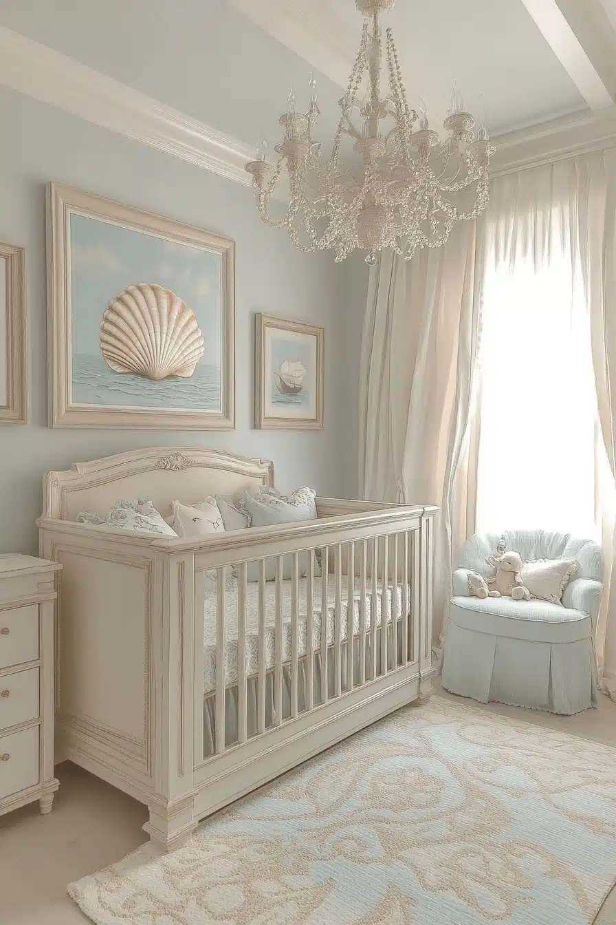 Coastal Baby Room