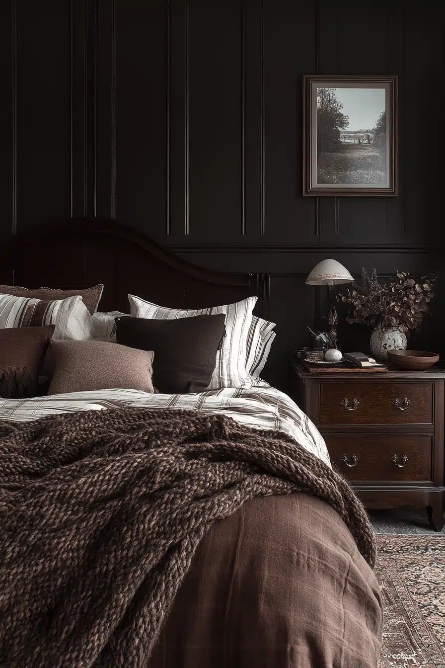 moody romantic bedroom