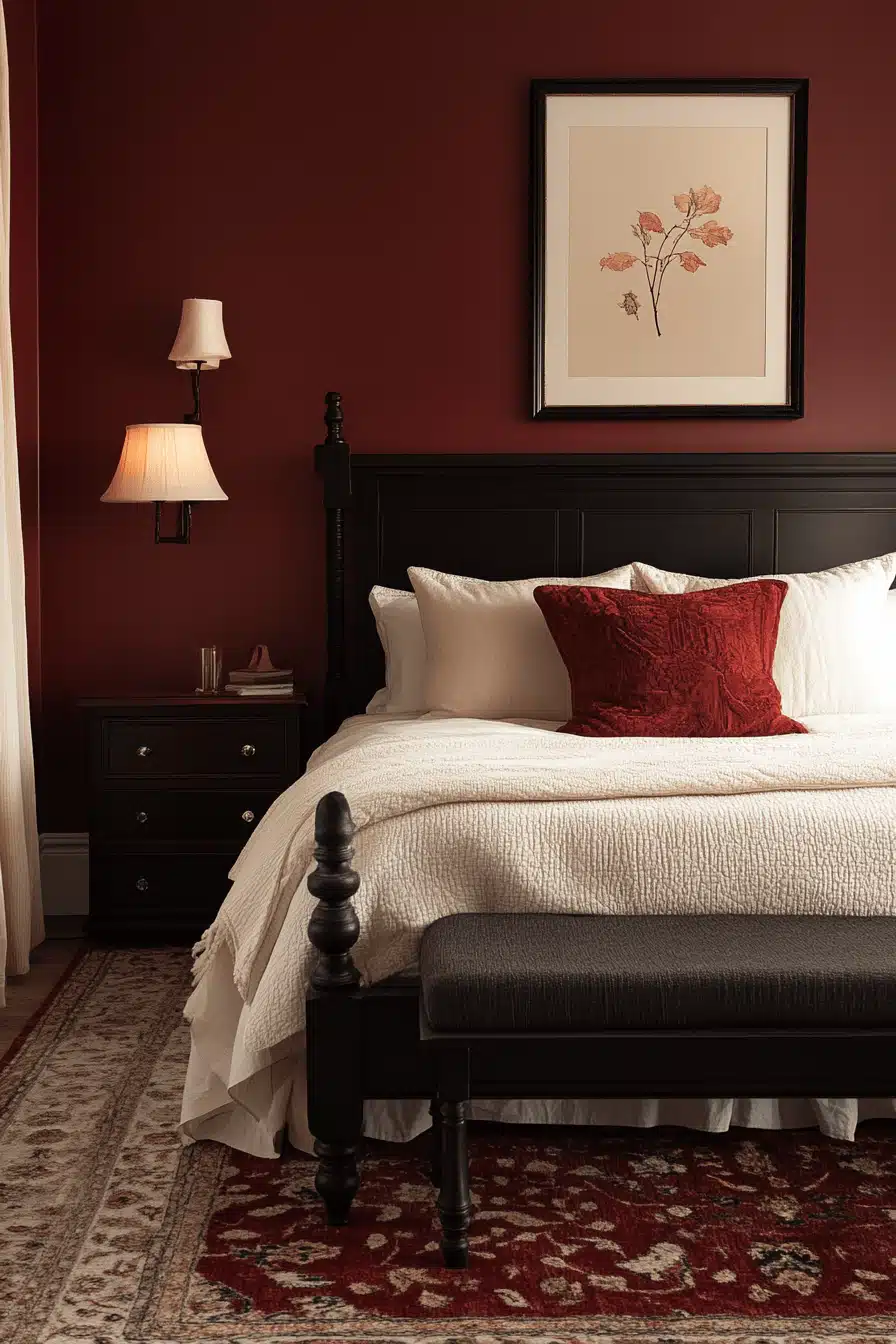 moody romantic bedroom