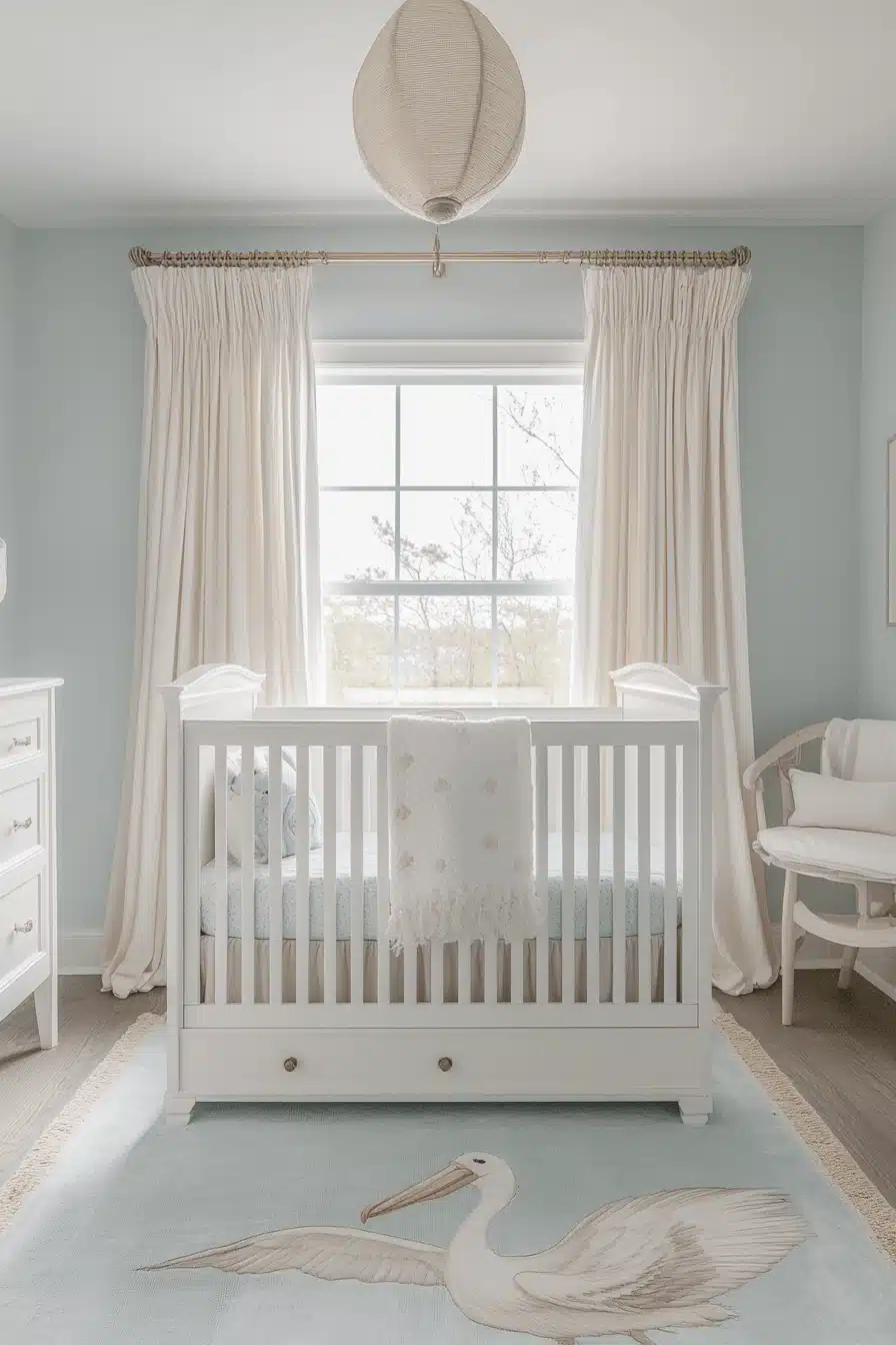 Coastal Baby Room